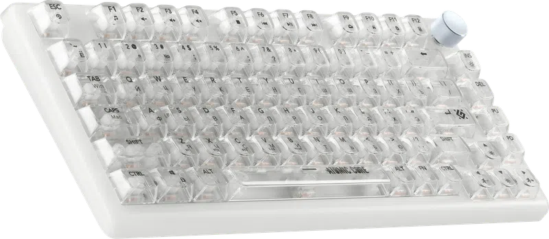 Клавиатура Defender AtomicCore GK-363 (45363) [Механическая, беспроводная, клавиш - 81, подсветка, белая]