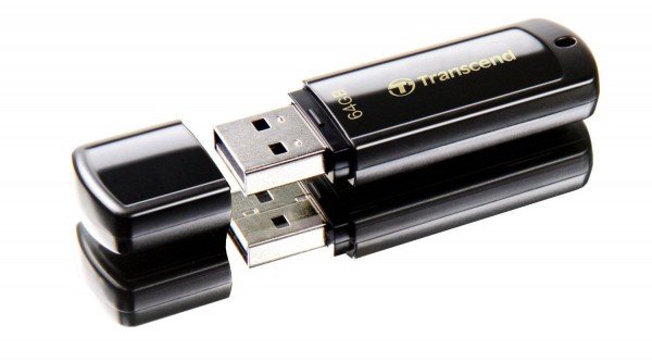 USB Флеш Transcend JetFlash 350 TS64GJF350, 64GB