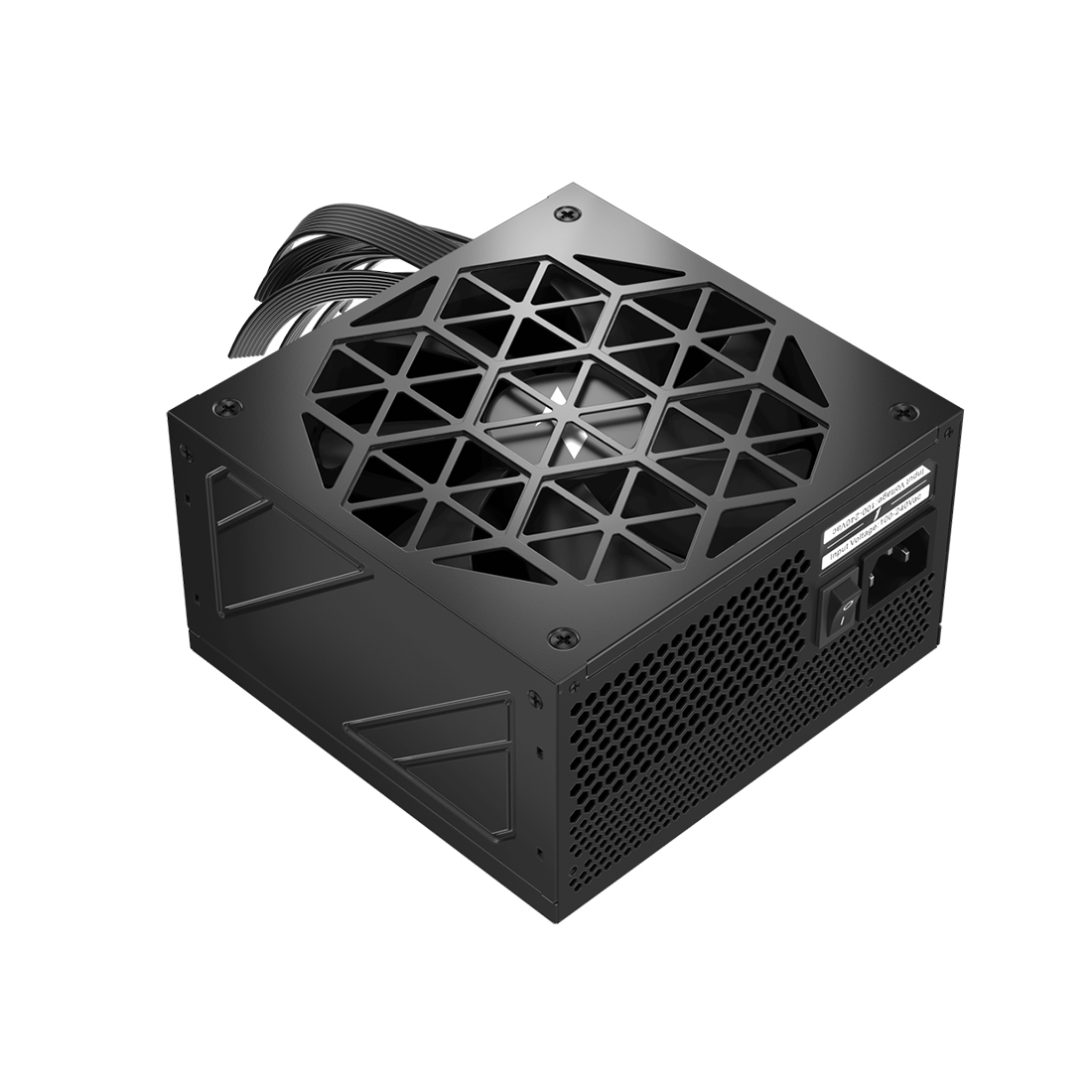 Блок питания 1stPlayer HA-750AA2 BLACK [750 Вт, 80 PLUS Bronze, 4x SATA, 1 x 16 pin (12VHPWR), 3 x 6+2 pin PCIe, 2x 4+4 pin CPU, ATX]
