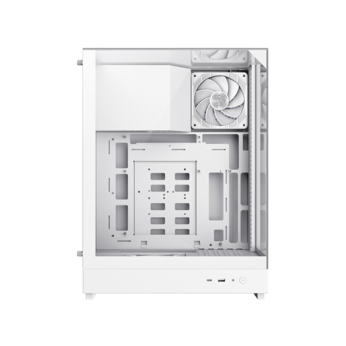 Корпус GameMax T20 White (9101-1000R0002) [Midi Tower, 2х 120 мм ARGB, белый]