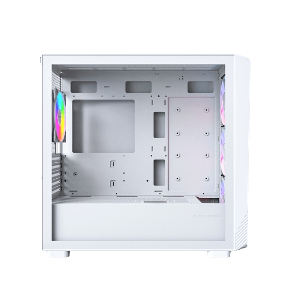 Корпус Montech X5M (W) [Mini Tower, 4 × 140 мм, Белый]