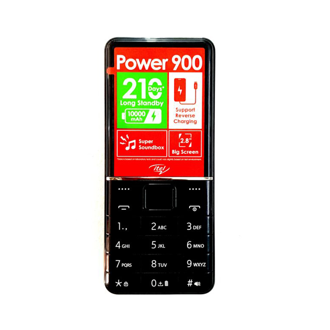 Мобильный телефон ITEL Power 900 CX01 Black - купить в Forcecom.kz