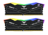 Комплект оперативной памяти Team Group DELTA RGB Black (FF3D532G6400HC32ADC01) [32 ГБ, DDR 5, 6400 МГц, 1.35 В, подсветка, KIT]