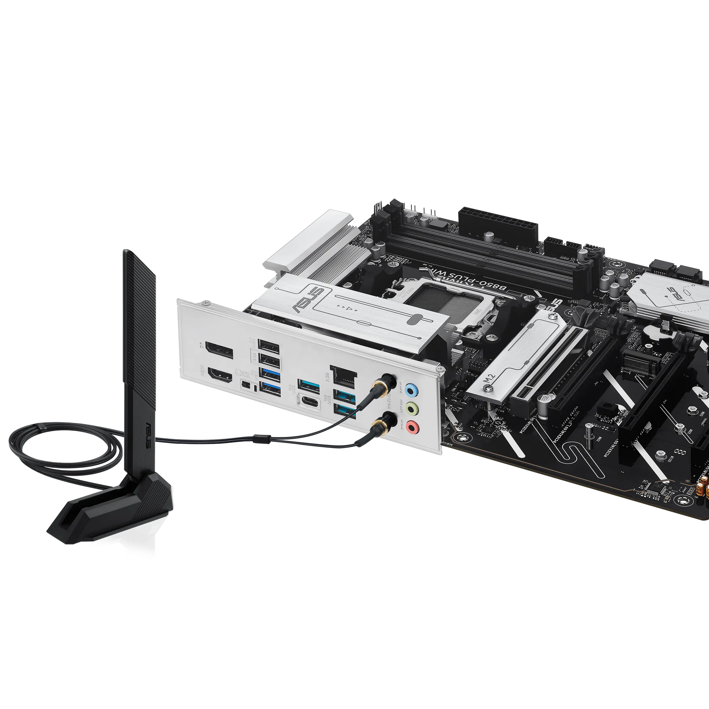 Материнская плата Asus PRIME B850-PLUS WIFI [AM5, AMD B850, 4xDDR 5, 3xM.2, 4xPCI-E x16, Standard-ATX]