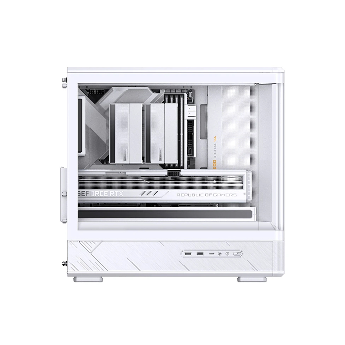 Корпус Jonsbo D200 [Mini Tower, белый]