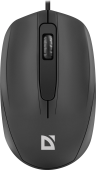 Мышь Defender Alpha MB-507 (52507) [проводная, светодиодная, 1000 DPI, черная]
