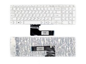 Клавиатура для ноутбука Sony SVF15/ SVF152/ SVF153/, RU, белая