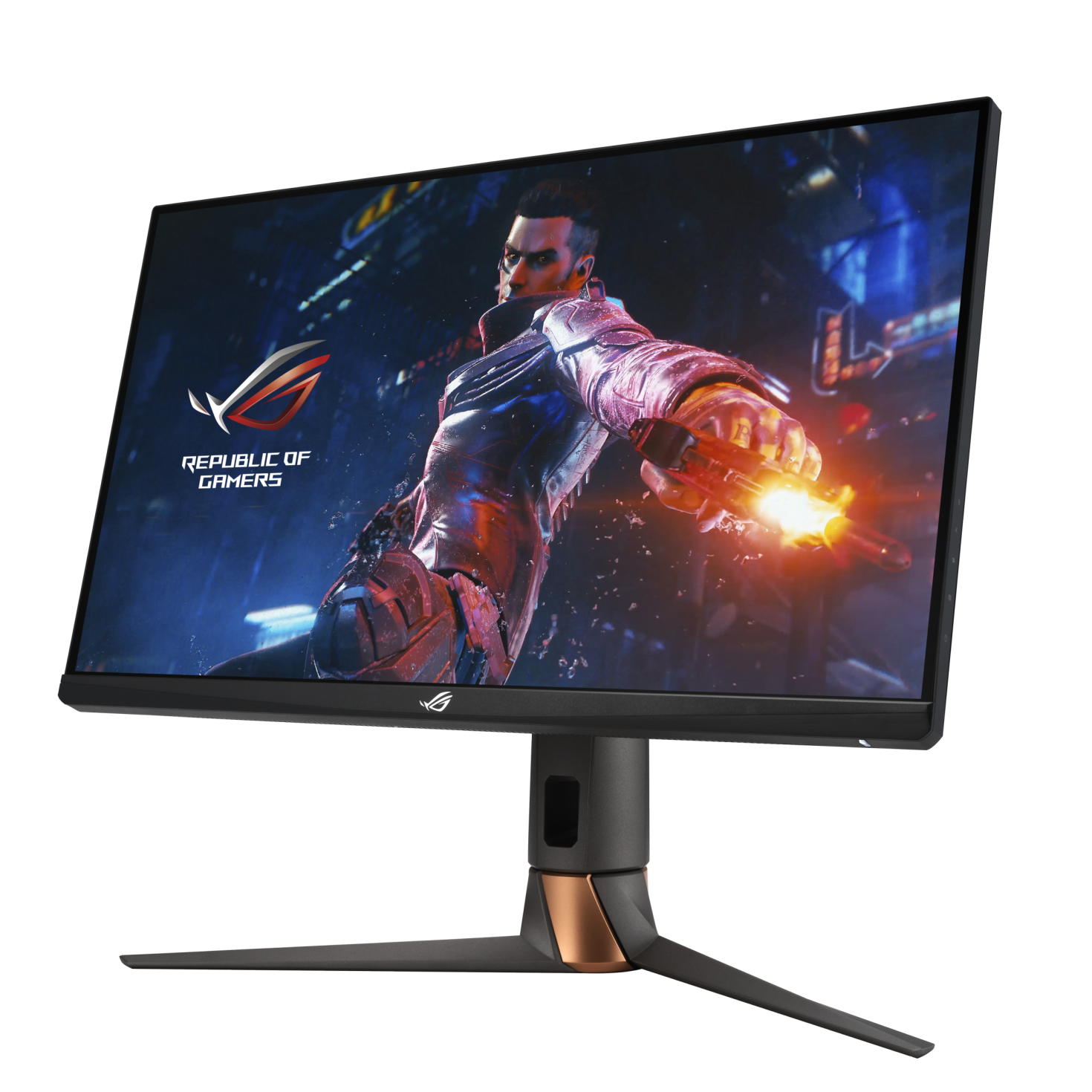 Монитор Asus ROG Swift PG27UQR (90LM03A0-B02370) [27", IPS, 3840x2160, 160 Гц, 1 мс, HDMI x2, DisplayPort x2]