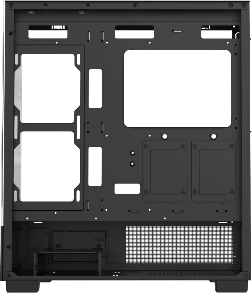 Корпус Formula V Crystal E1 Floe [Midi Tower, 3 x 120мм Floe ARPW, черный]
