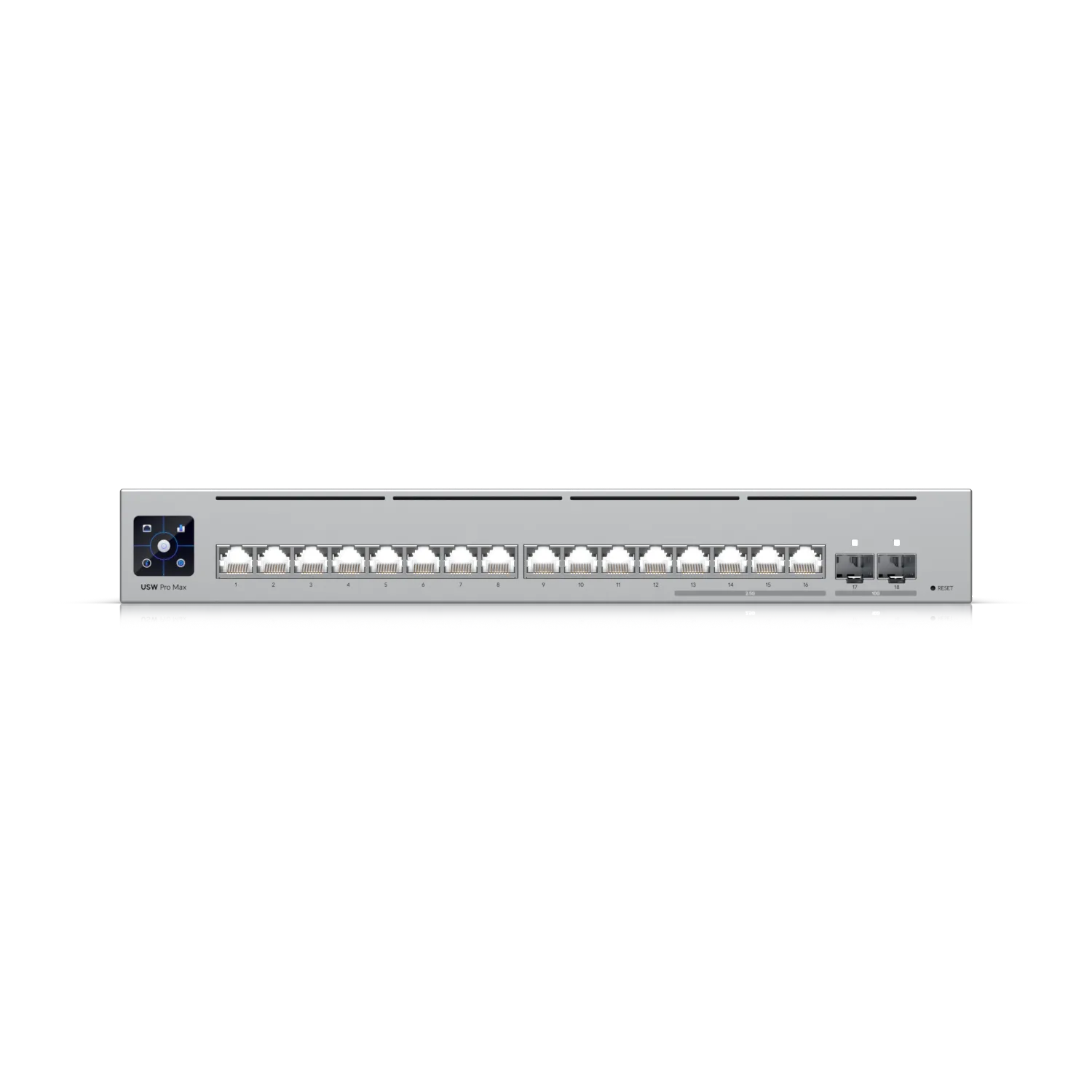 Коммутатор Ubiquiti Pro Max 16 (USW-PRO-MAX-16), управляемый - купить в интернет-магазине Forcecom.kz Коммутатор Ubiquiti Pro Max 16 (USW-PRO-MAX-16), управляемый