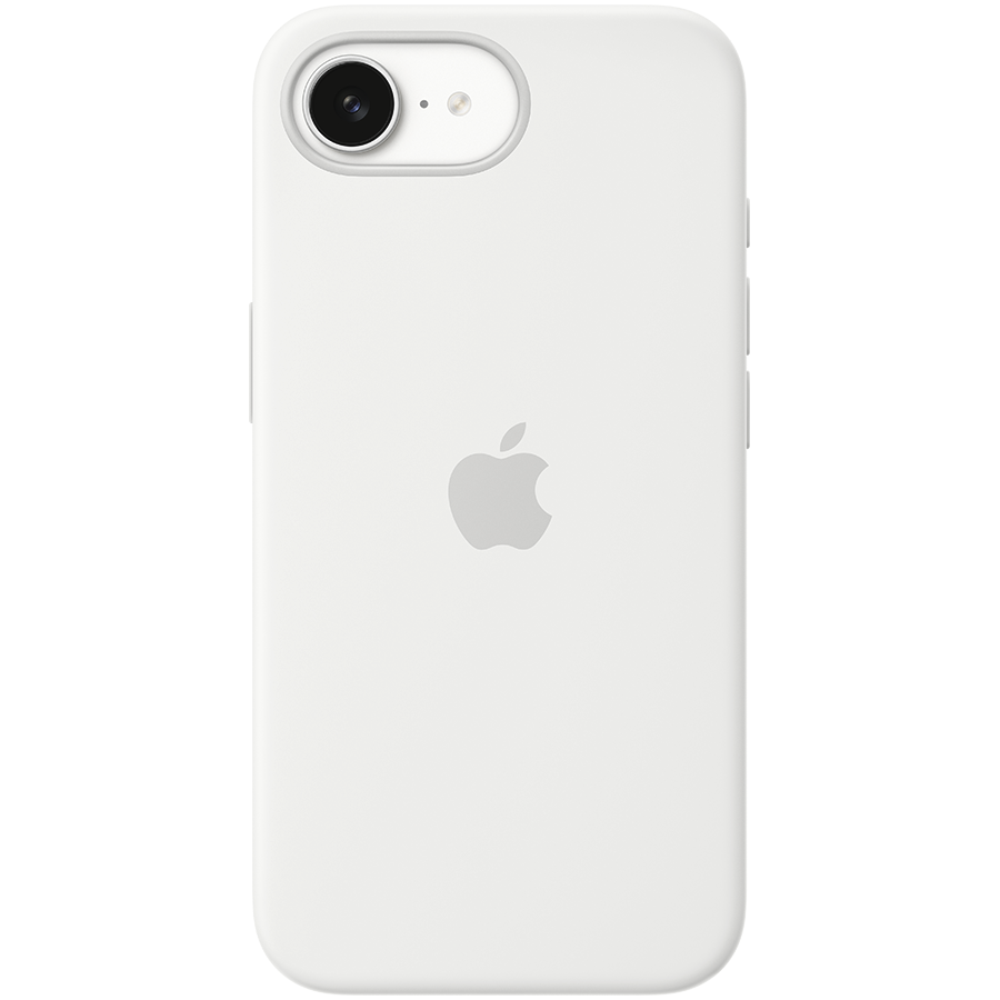 iPhone 16e Silicone Case – White (MD3P4ZM/A)