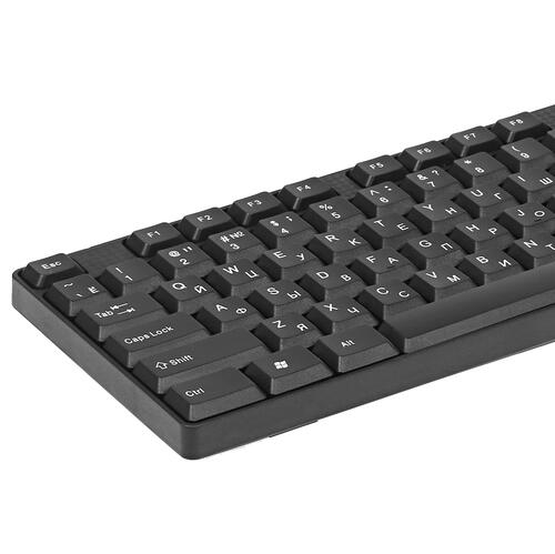 Комплект проводной клавиатура+мышь Defender York C-777 RU черный