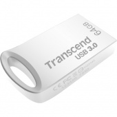 USB Флеш Transcend JetFlash 710 TS64GJF710S, 64GB/ USB3.0/ Silver - купить по цене 9 340 тг. в интернет-магазине Forcecom.kz