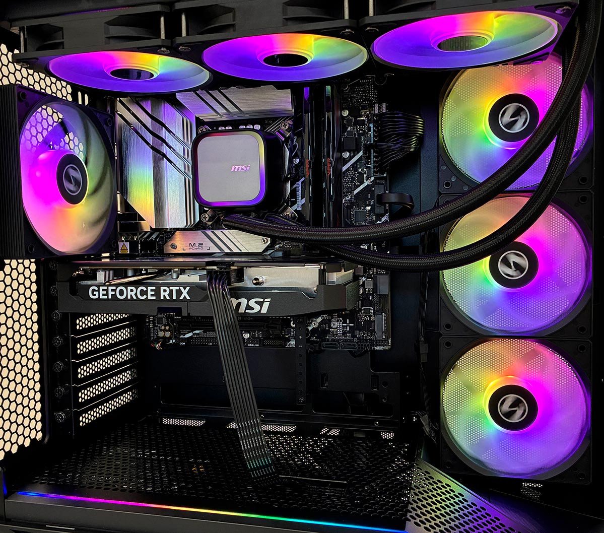 Системный блок Nomad Ultra Game T i7-14700KF/B760 WIFI/DDR5 32GB/SSD1TB/5060Ti 16GB/750W/(NMD-36969)