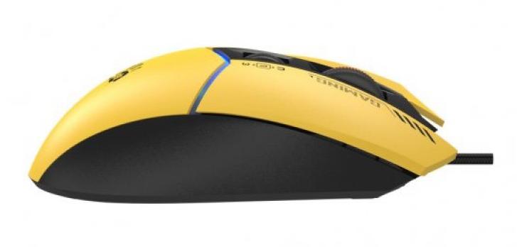 Мышь Bloody W95 Ultra (Sports Lime) [проводная, светодиодная, 20000 DPI, 2000 Гц подсветка, Желтый]