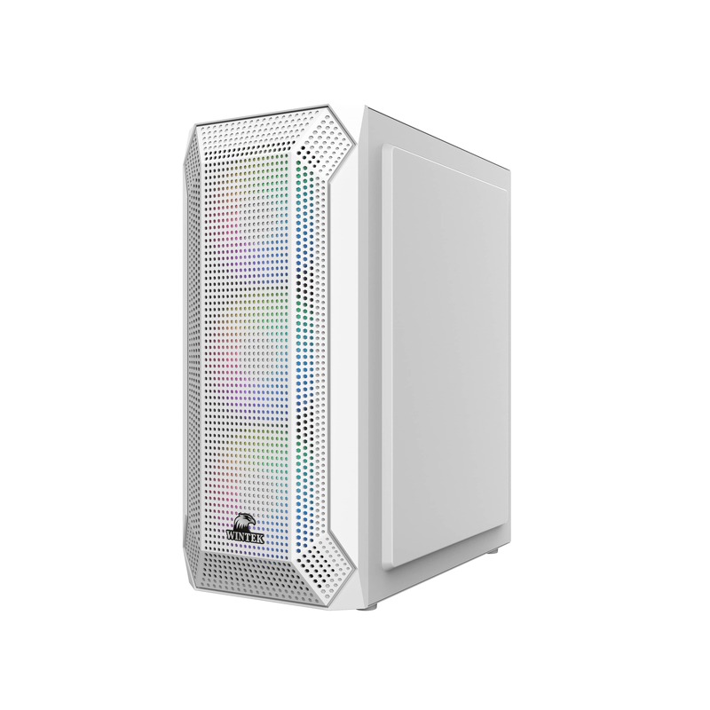 Корпус Wintek Infinity 1882 W-M TG [Midi Tower, 4x 120 мм RGB, белый]