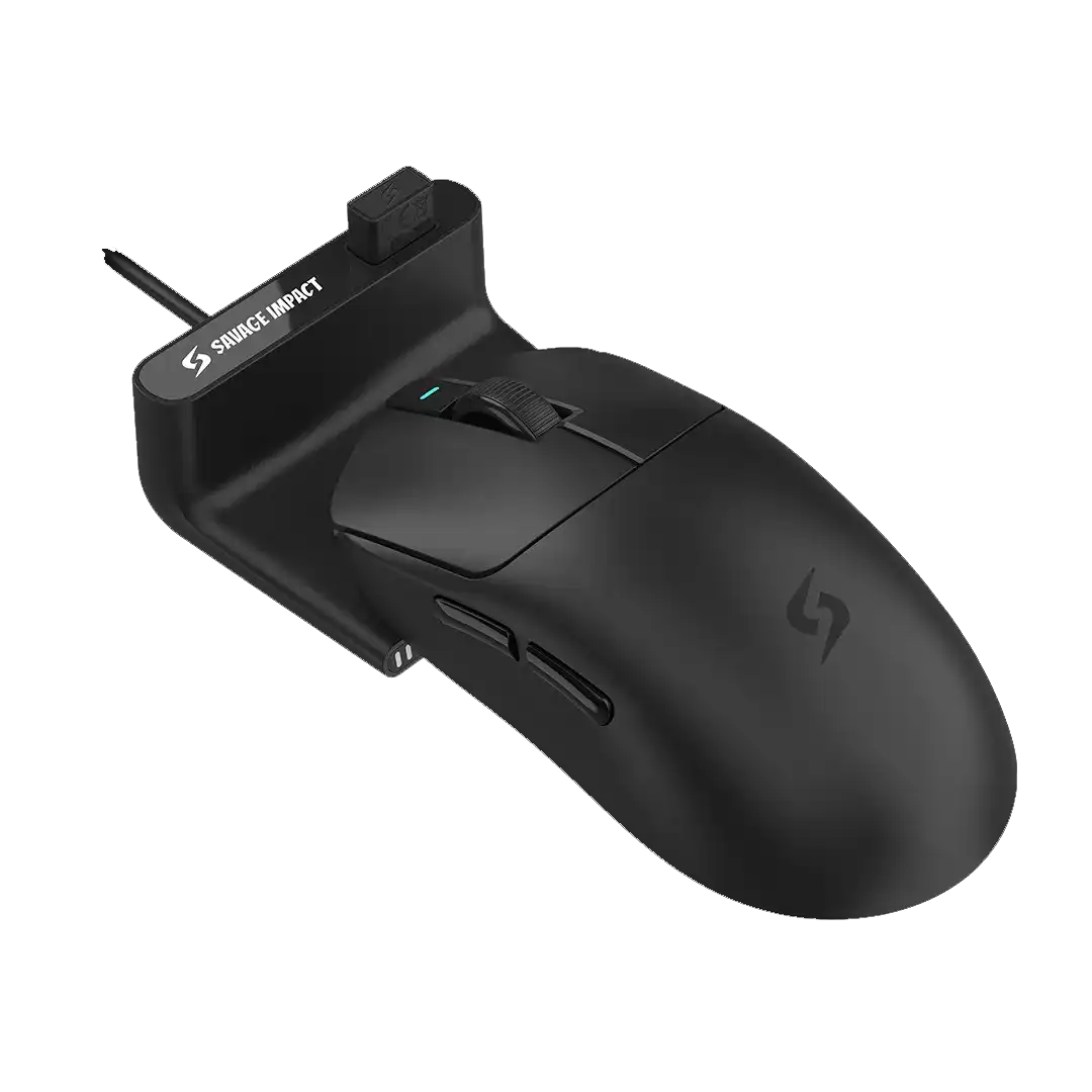 Мышь Bloody SG5 [беспроводная, светодиодная, 30000 DPI, 8000 Гц, черная]