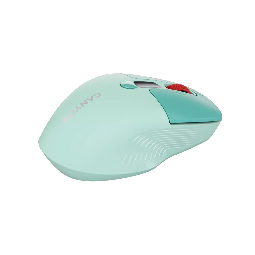 Мышь Canyon MW-26 LCD (CNS-CMSW26GR) [беспроводная, светодиодная, 1200 DPI, 125 Гц, зеленая]
