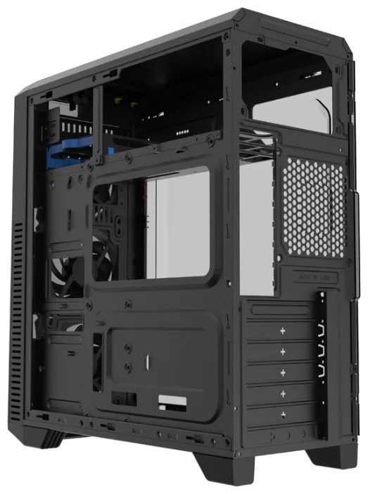 Корпус ПК GameMax, G561, без БП, Black - купить в интернет-магазине Forcecom.kz Корпус ПК GameMax, G561, без БП, Black