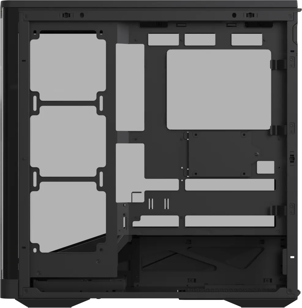 Корпус Formula V Crystal U9 PA Black [Midi Tower, 4 x 120 мм ARGB, черный]