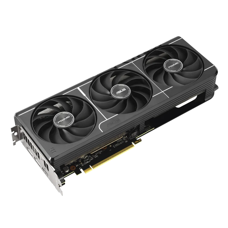 Видеокарта Asus AMD Radeon RX 9060 XT PRIME OC (PRIME-RX9060XT-O16G) [16 ГБ, GDDR6, 128 бит, HDMI, DisplayPort (2 шт)]