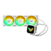 Система охлаждения Asus TUF Gaming LC III 360 ARGB White Edition [120 мм, 2600 об/мин, 37.4 дБ, 4 pin]