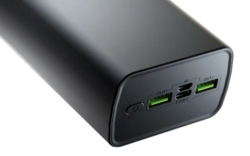 Зарядное устройство Power bank Olmio QR-30 30000mAh QuickCharge 3.0 серый