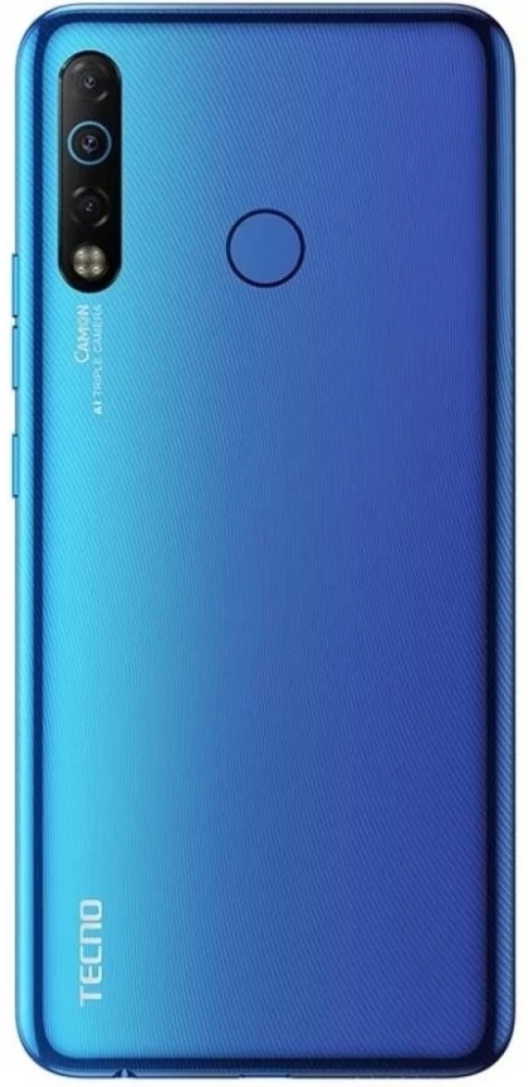 Смартфон Tecno Camon 12 Air (CC6) [6,55", 32 ГБ, 3 ГБ, Синий]