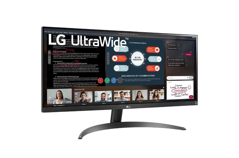 Монитор LG 29WP500-B/ [29" IPS, 2560x1080, 75 Гц, 5 мс, HDMI x2]