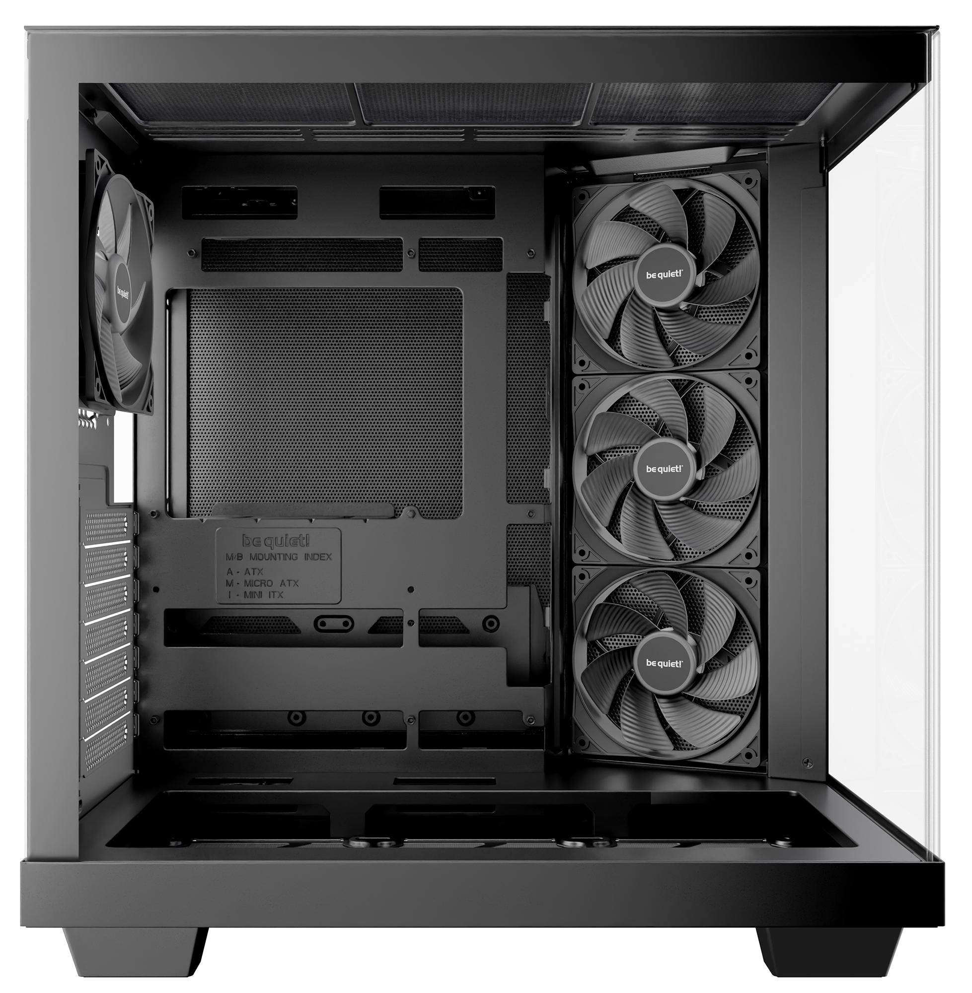 Корпус Be quiet! Light Base 500 (BGW86) [Midi Tower, 4 x 120 см, черный]