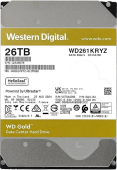 Жесткий диск Western Digital Gold (WD261KRYZ) [26 ТБ, 3.5", SATA III, 7200 об./мин, кэш - 512 МБ, корпоративного класса]