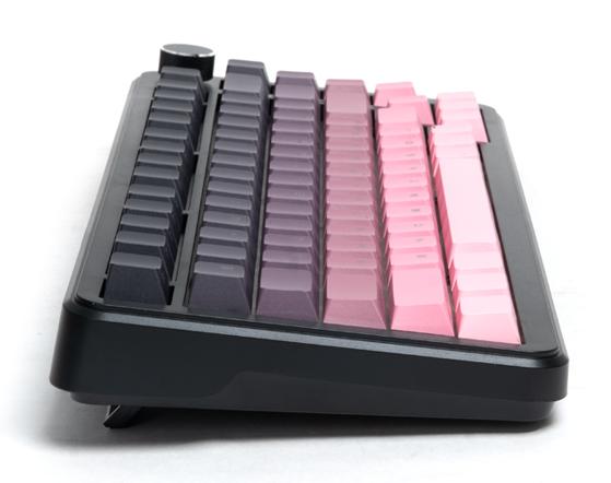 Клавиатура Ajazz AK820 Max (AK820/MAX/Magnetic/Pink) [Механическая, беспроводная, клавиш - 82, подсветка, Розовый]