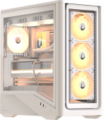 Корпус Formula V Air Power G9 DUO SA White [Midi Tower, 4 x 120 мм ARGB, белый]