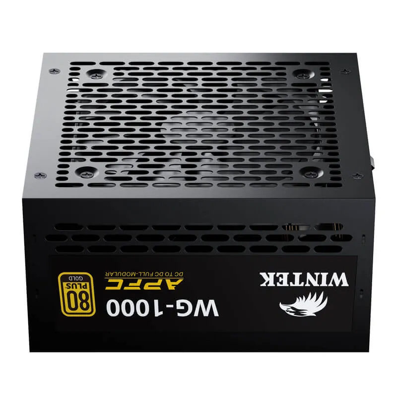 Блок питания Wintek WG-1000 [1000 Вт, 80 PLUS Gold, 5x SATA, 3 x 6+2 pin PCIe, 2x 4+4 pin CPU, ATX]