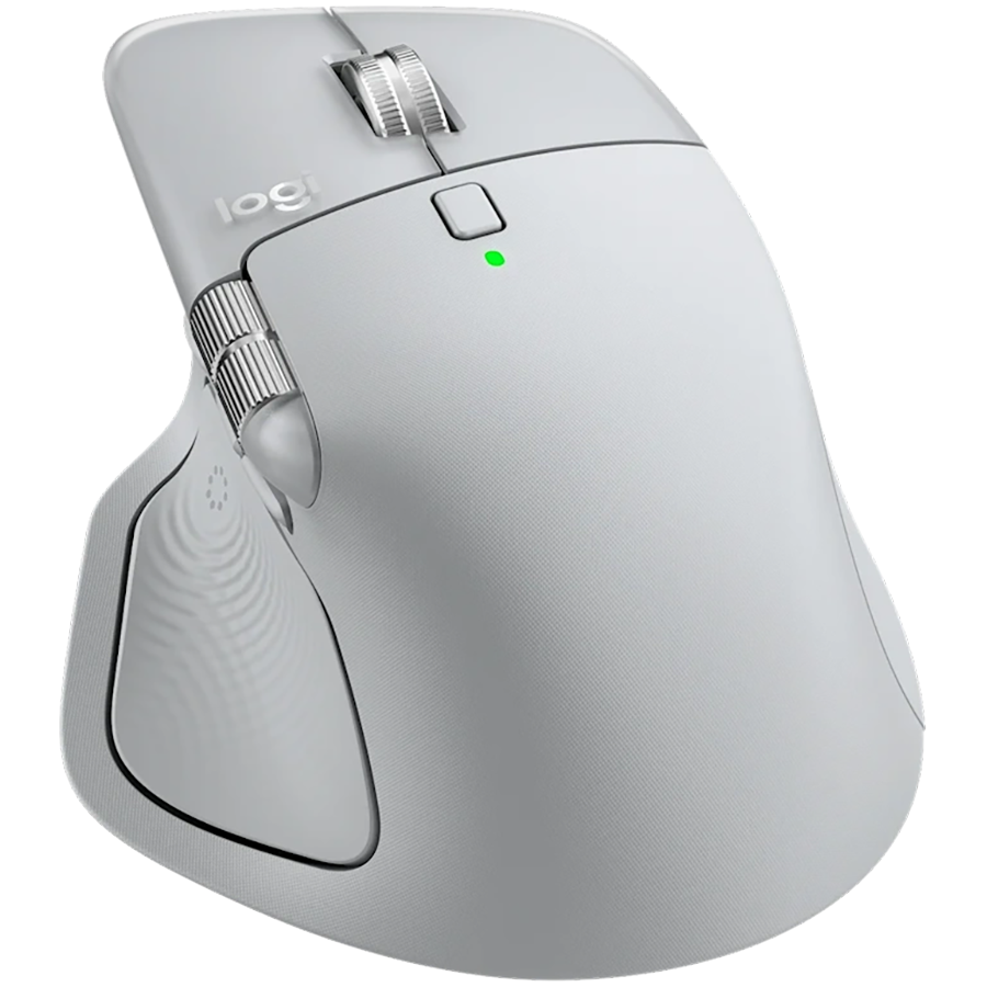 Мышь Logitech MX Master 4 (910-007563) [беспроводная, светодиодная, 8000 DPI, 1000 Гц, серый]