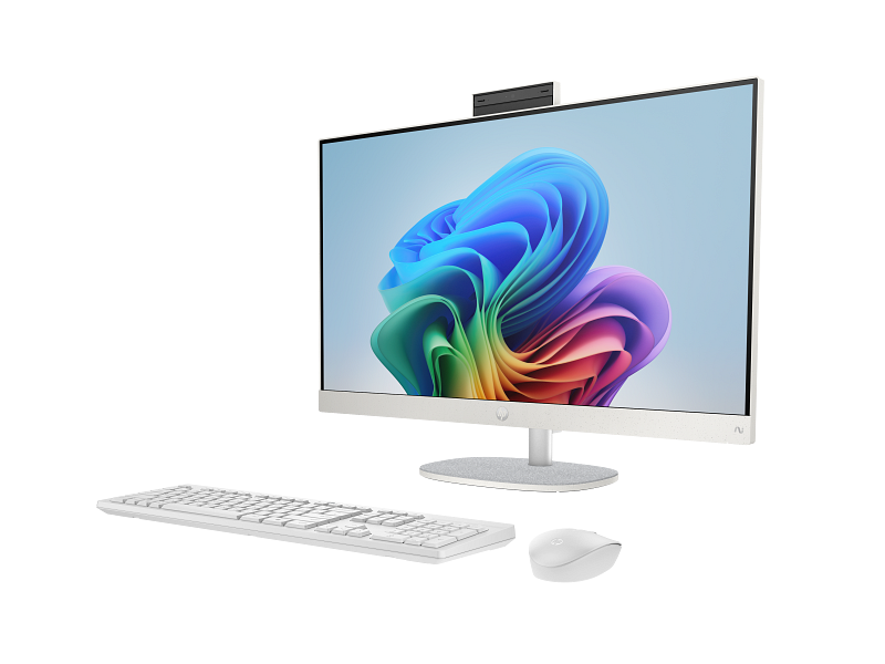 Моноблок HP All-in-One Desktop AI 27-cr2104ci (D2GQ4EA) [27" Full HD, Intel Core Ultra 5 225U, 8 ГБ ОЗУ, 512 ГБ SSD, DOS]