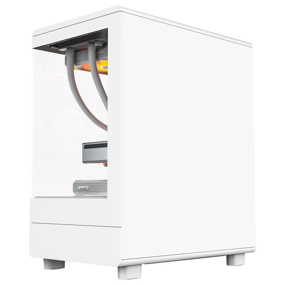 Корпус darkFlash DB330M (DF-DB330M-WH) [Mini Tower, 3 x 120 мм ARGB, Белый]