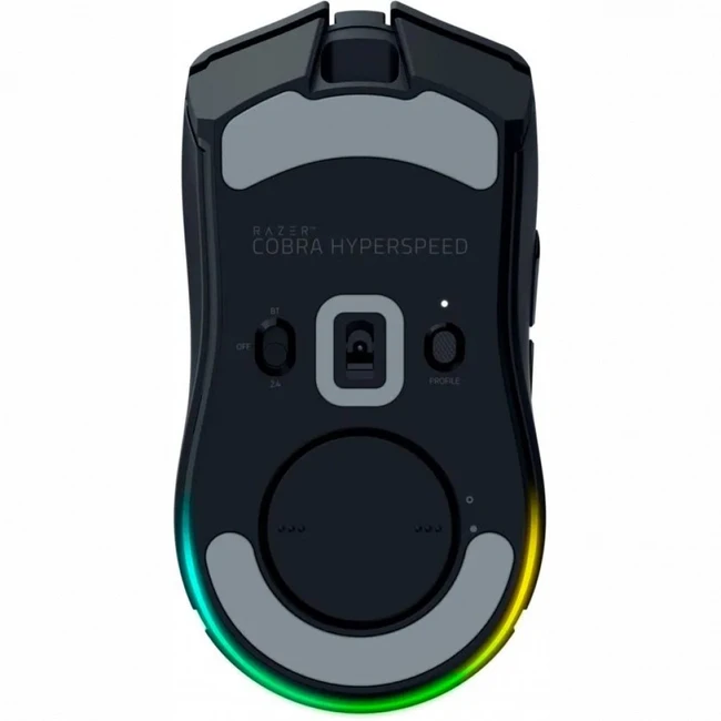 Мышь Razer Cobra HyperSpeed (RZ01-05570100-R3G1) [проводная + беспроводная, светодиодная, 26000 DPI, 1000 Гц, 4000 Гц, подсветка, черная]