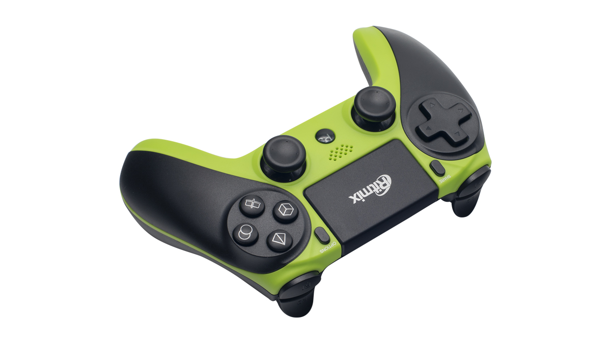 Геймпад беспроводной Ritmix GP-062BTH черный+зеленый