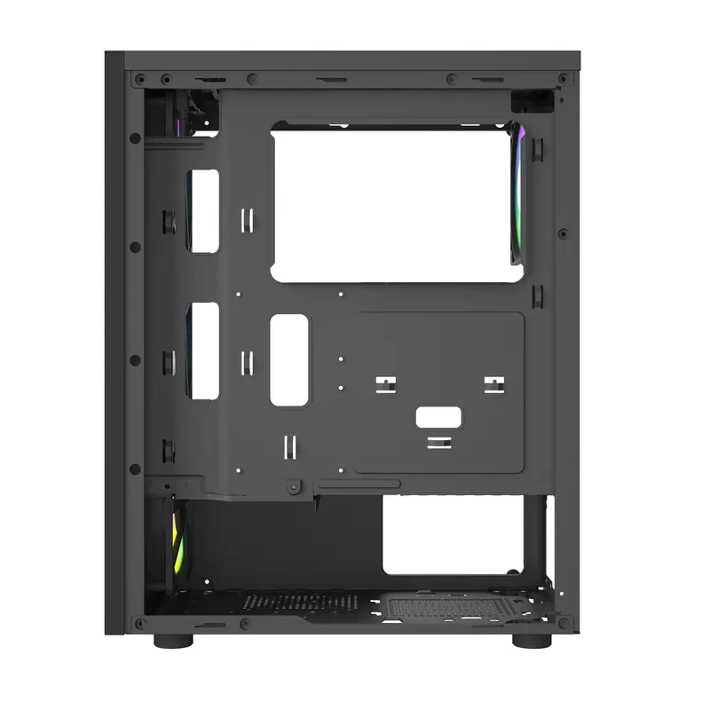 Корпус Wintek Magic L204-B-M TG, Midi Tower, 4x 120 мм FRGB, черный - купить в интернет-магазине Forcecom.kz Корпус Wintek Magic L204-B-M TG, Midi Tower, 4x 120 мм FRGB, черный