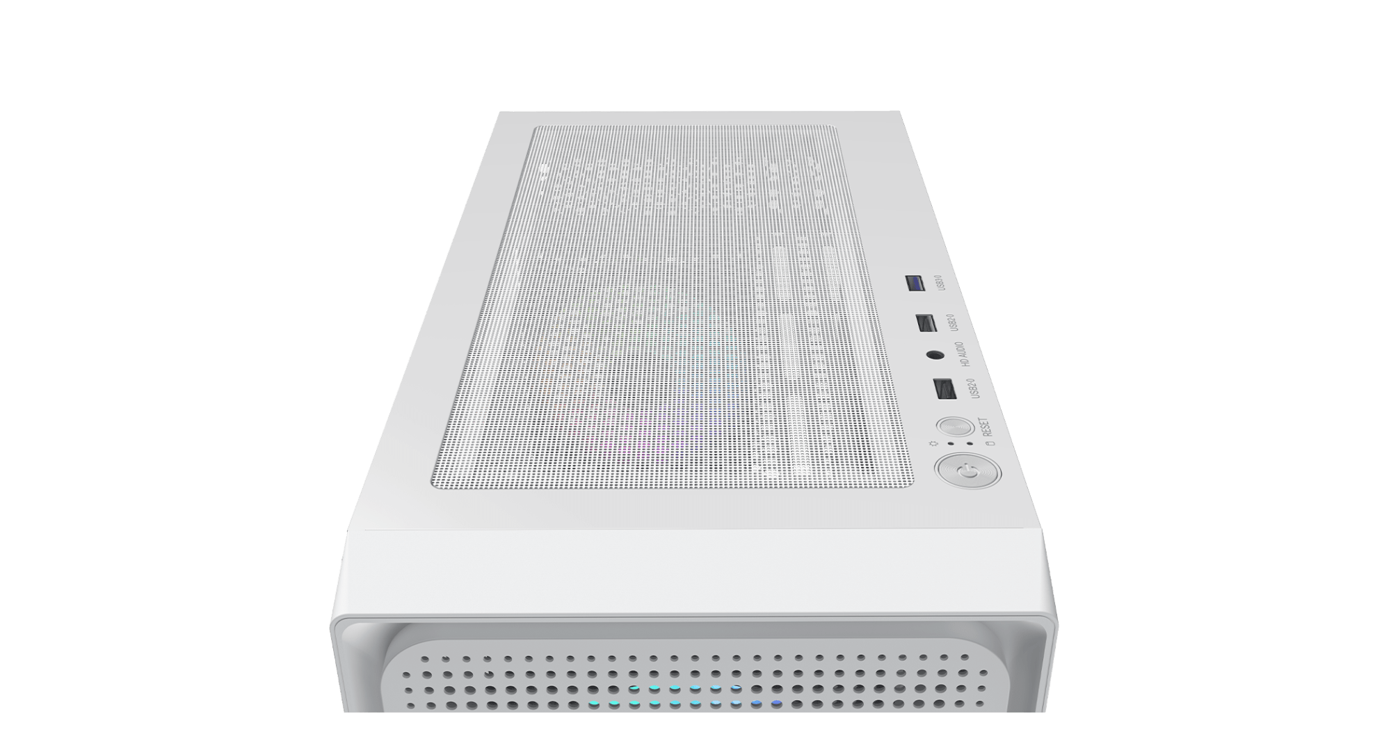 Корпус Ocypus Gamma C50 WH ARGB mATX/ITX 3xUSB Белый Gamma-C50-WHG400XX-GL