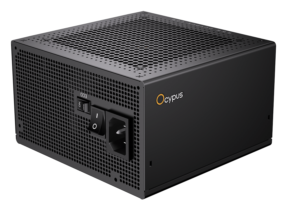 Блок питания Ocypus Iota P1200 (Iota-P1200-G1FFBK024X-EU) [1200 Вт, 80 PLUS Gold, 8x SATA, 1 x 16 pin (12VHPWR), 3 x 6+2 pin PCIe, 2x 4+4 pin CPU, ATX]