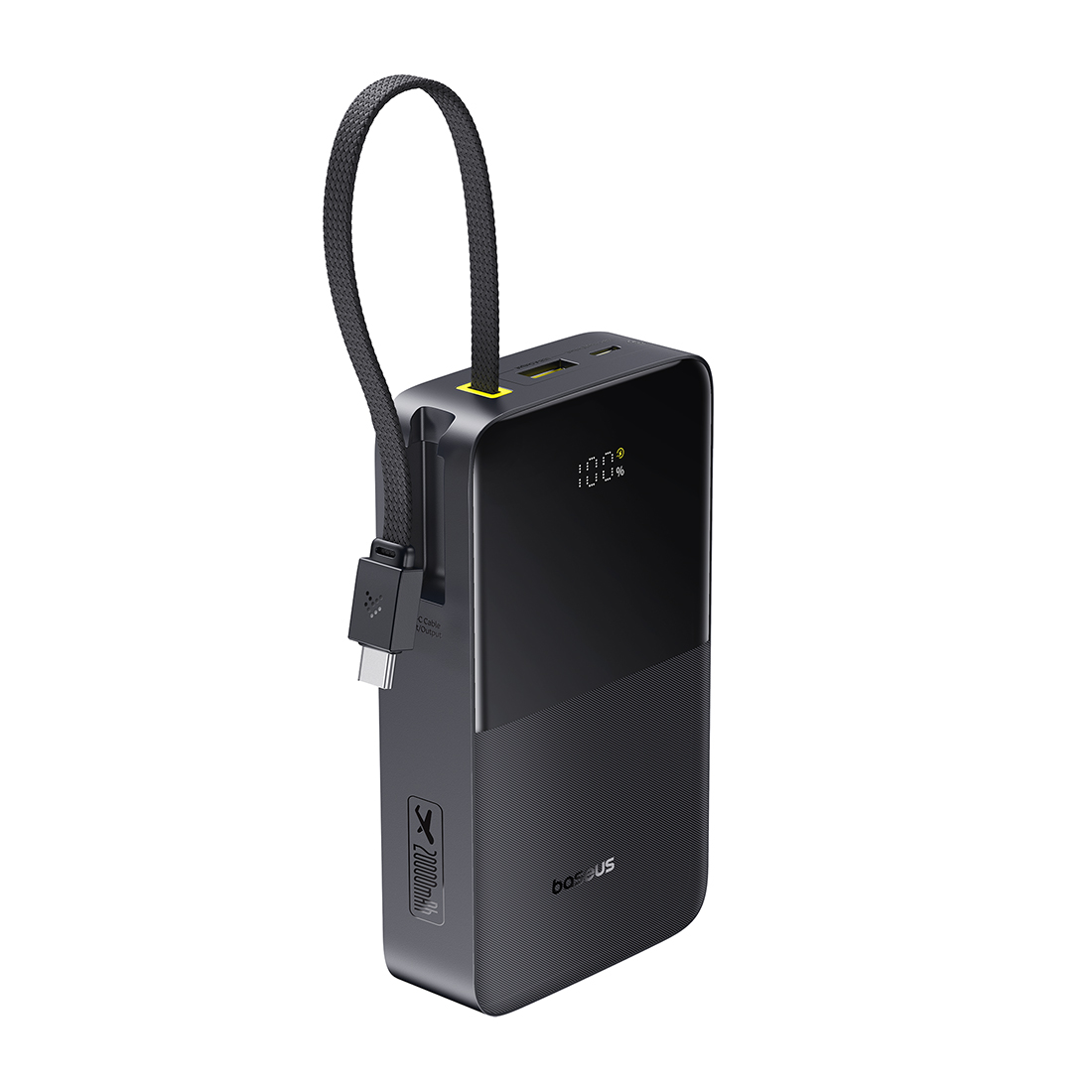 Портативный внешний аккумулятор, Baseus EnerFill FC51 Bipow2 Pro, (E0027701), 20000mAh, 22.5W, (E0027701), Черный