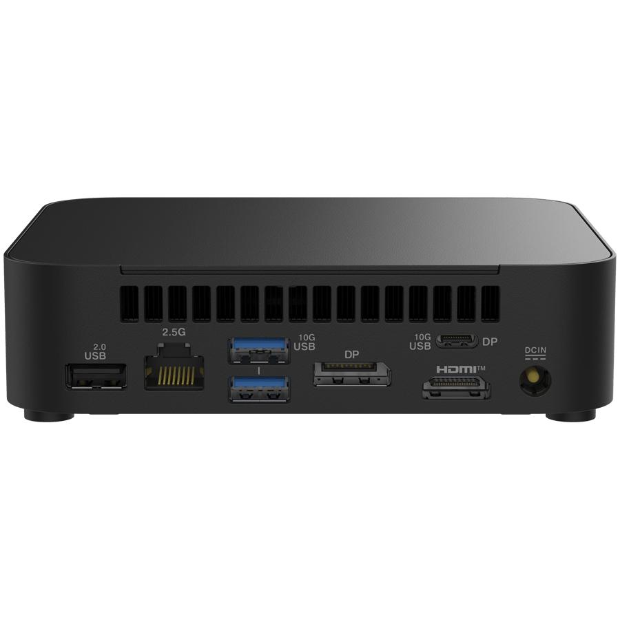 Платформа для сборки ПК (Barebone) Asus NUC 14 Essential (90AR00M2-M000F0) [Intel N150, нет ОЗУ, DOS]