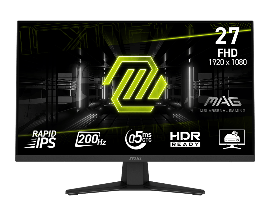 Монитор MSI MAG 274F [27", IPS, 1920x1080, 200 Гц, 0.5 мс, HDMI, DisplayPort]