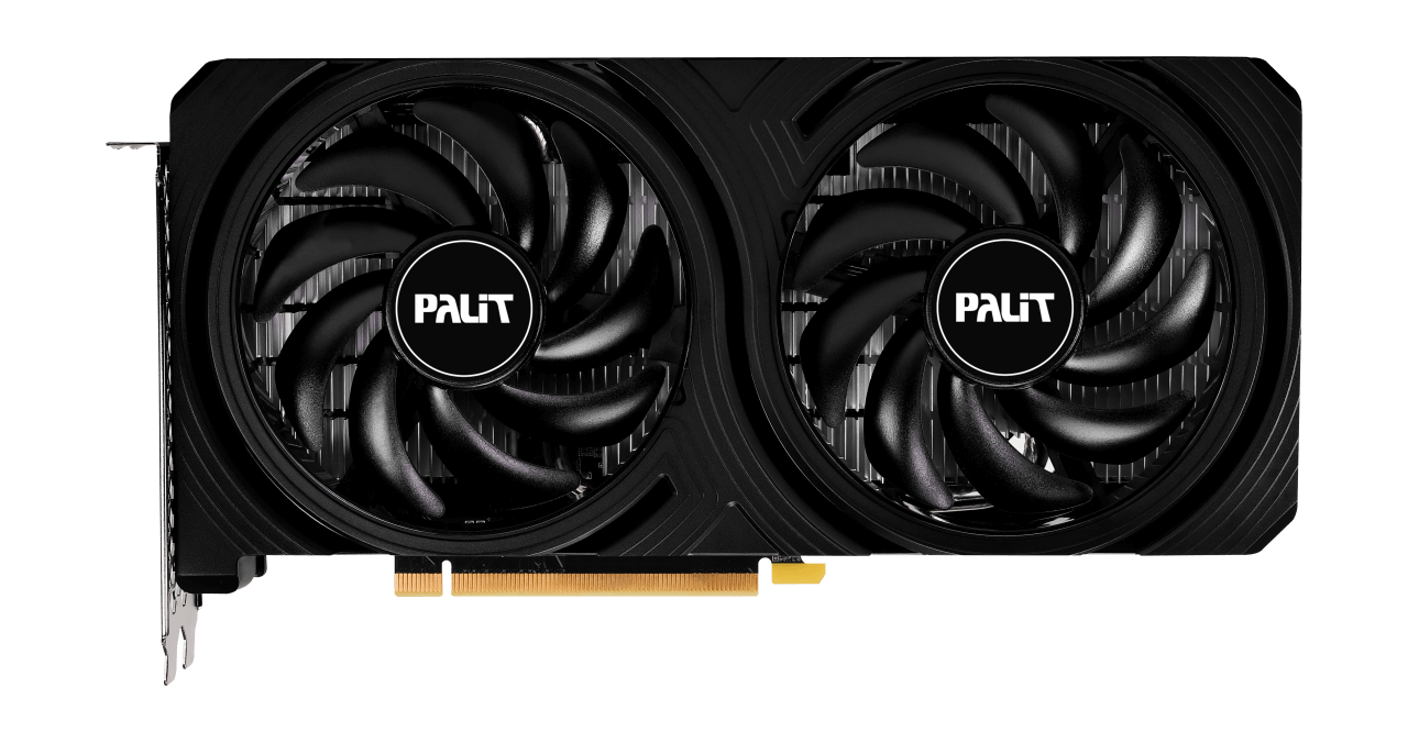 Видеокарта Palit GeForce RTX 4060 Infinity 2 OC (NE64060S19P1-1070L) [8 ГБ,  GDDR6, 128 бит, HDMI, DisplayPort (3 шт)] - купить в Forcecom.kz