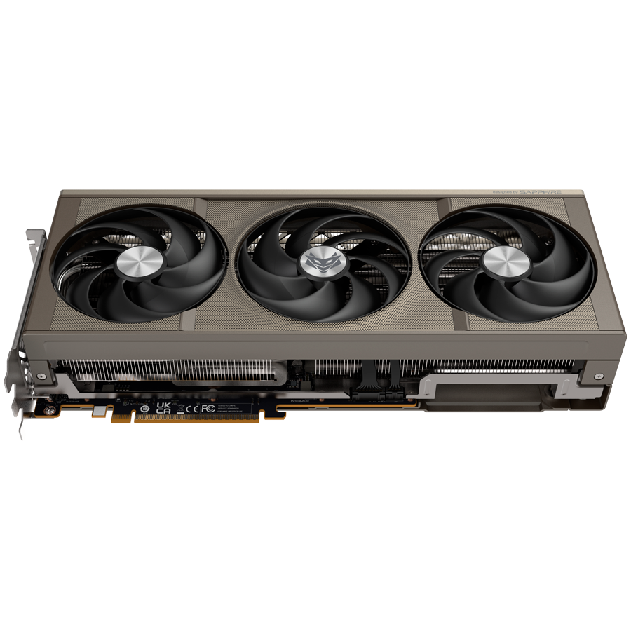 Видеокарта Sapphire NITRO+ AMD RADEON RX 9070 XT GAMING OC 16GB DUAL (11348-01-20G) [16 ГБ, GDDR6, 256 бит, HDMI (2 шт), DisplayPort (2 шт)]