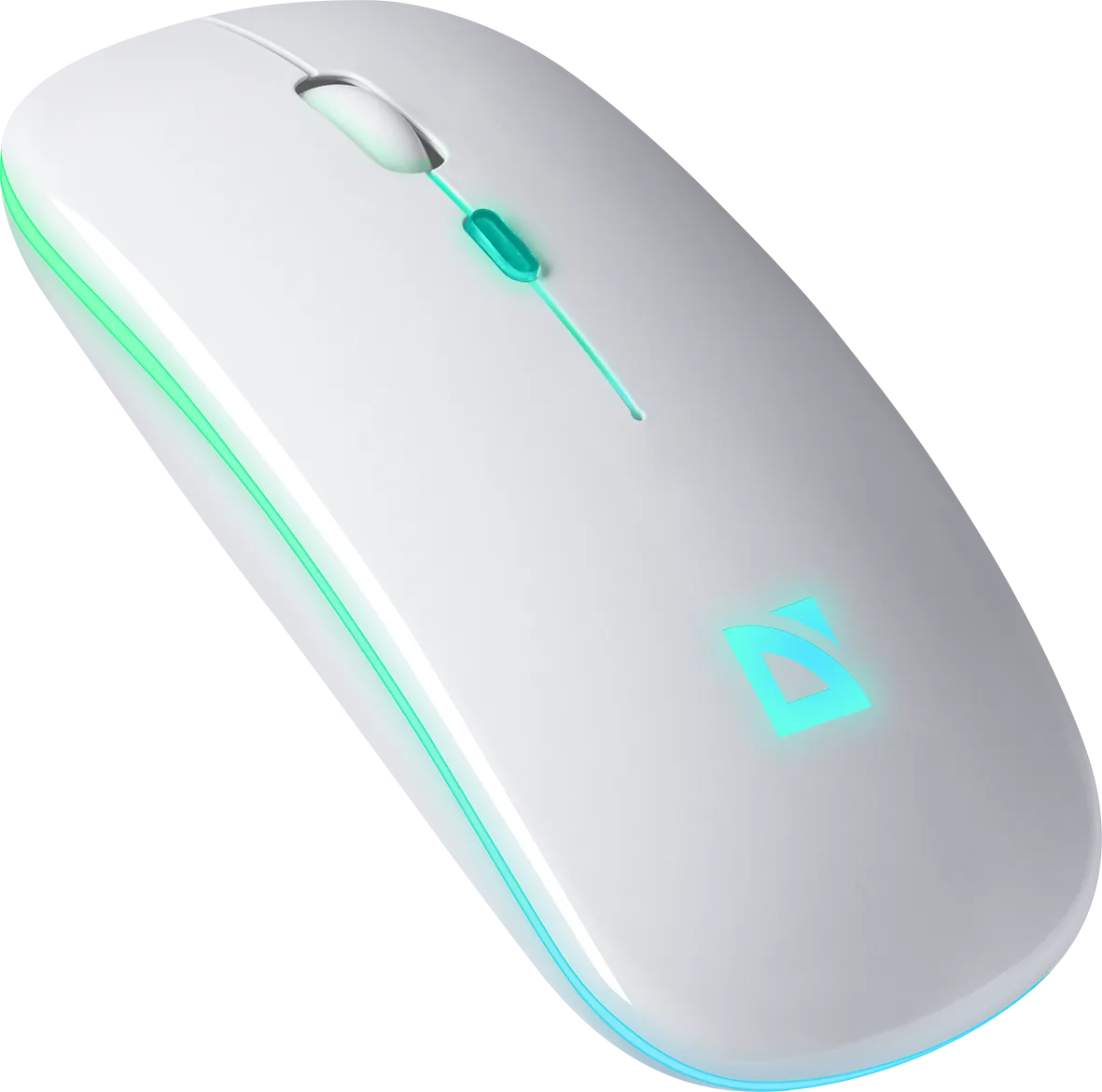 Мышь Defender Touch MM-997 (52998) [беспроводная, светодиодная, 1600 DPI, 240 Гц подсветка, белая]