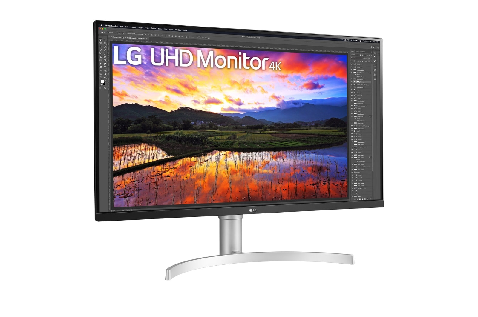 Монитор LG 32UN650K-W [32", IPS, 3840x2160, 60 Гц, 5 мс, HDMI, DisplayPort]