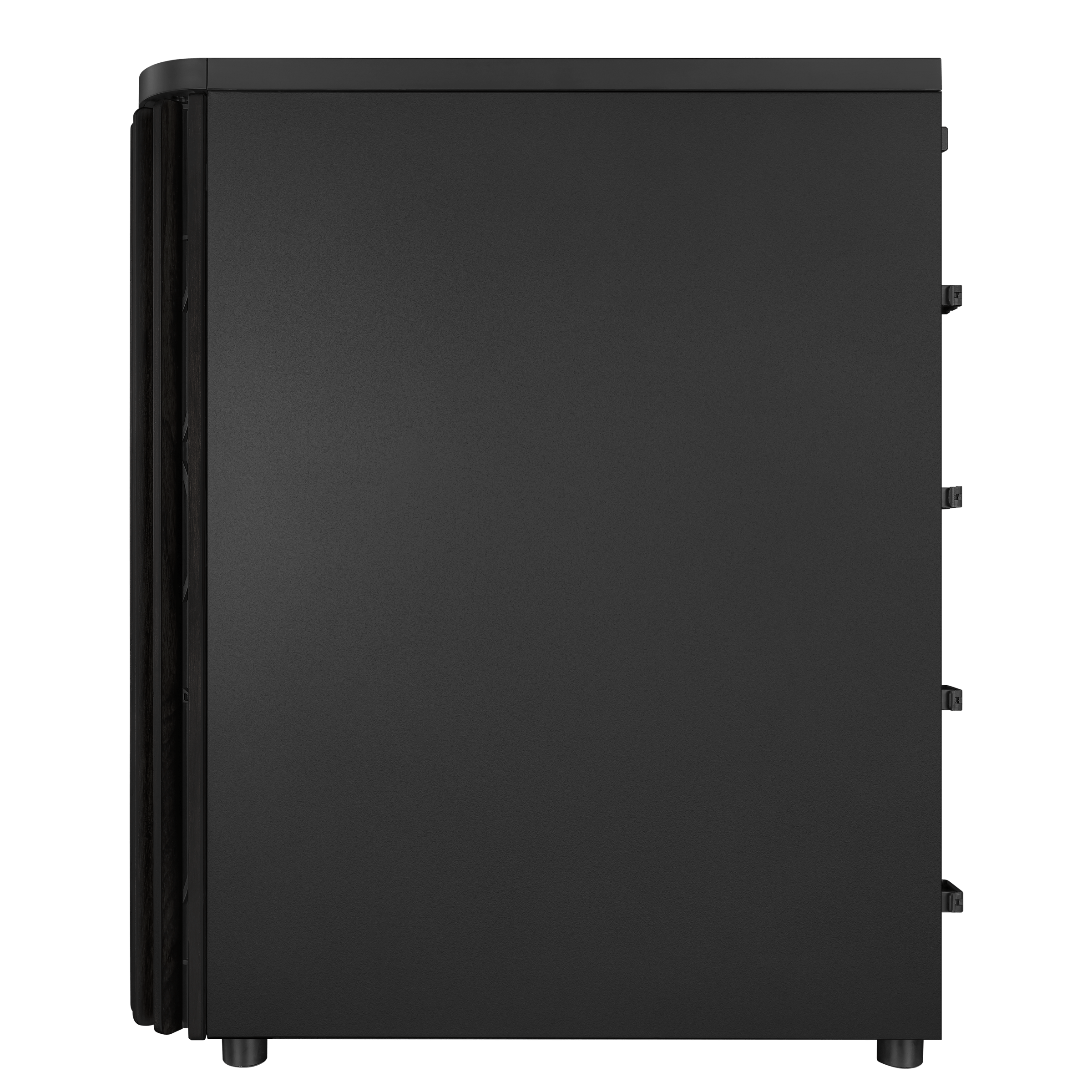 Корпус Asus PROART PA401 WOOD METAL (90DC00M0-B39010) [Midi Tower, 1 x 120 мм, 2 x 160 мм, черный]